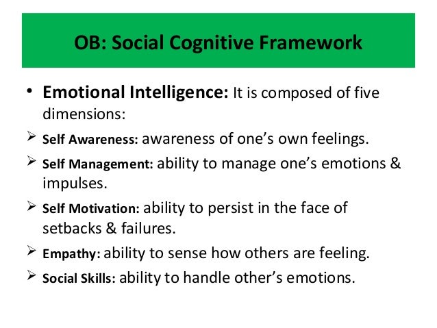 application of emotional intelligence in organisation emotional intelligence in the workplace